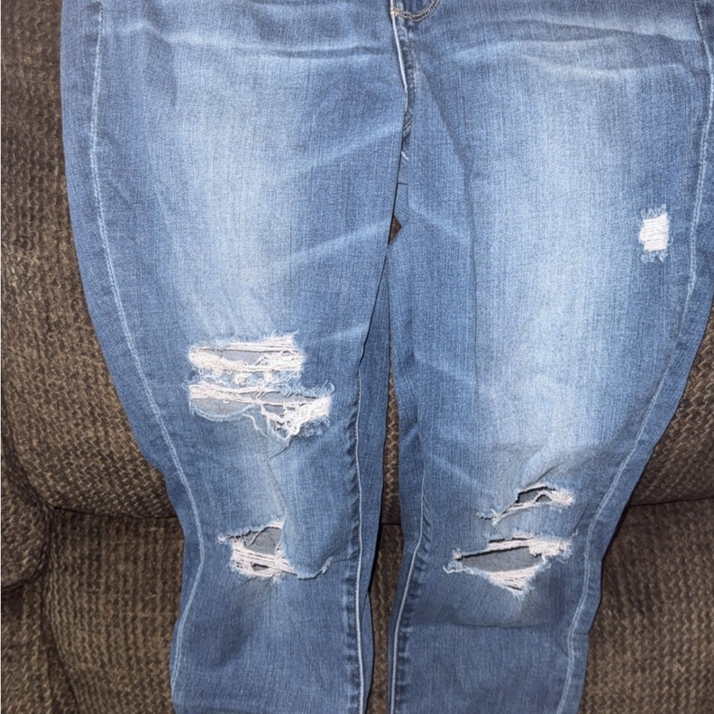 American Eagle Outfitters High Rise Blue Jeans